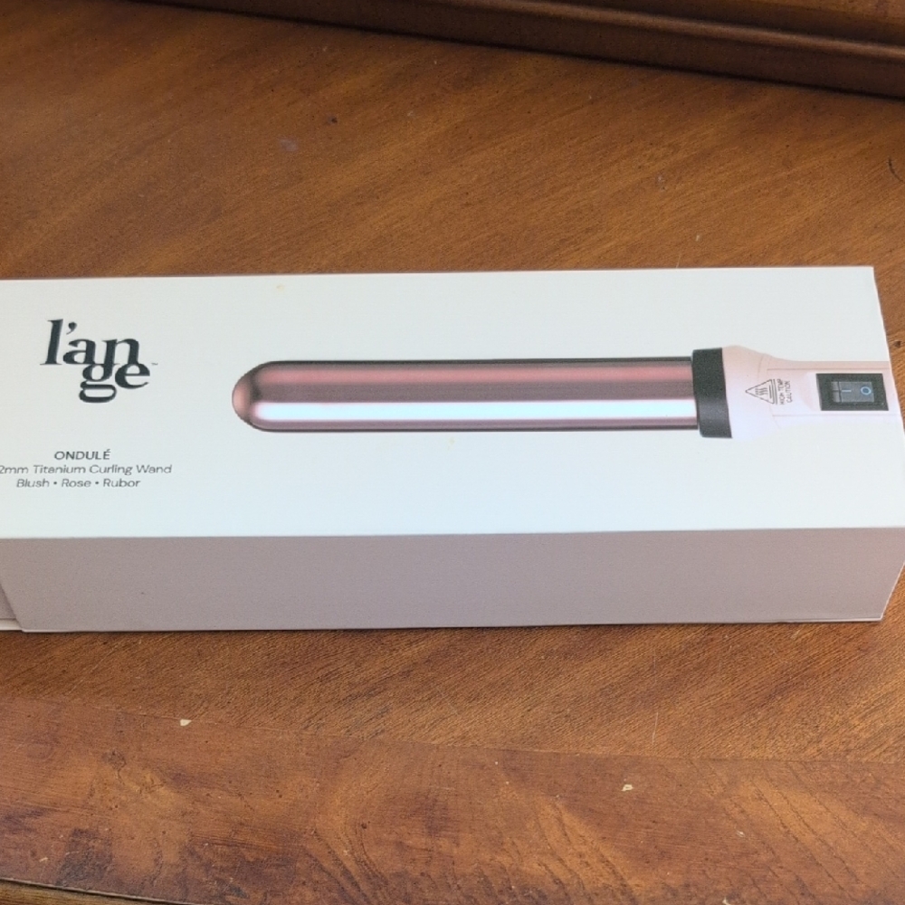 L'ange Blush Titanium Curling Wand
